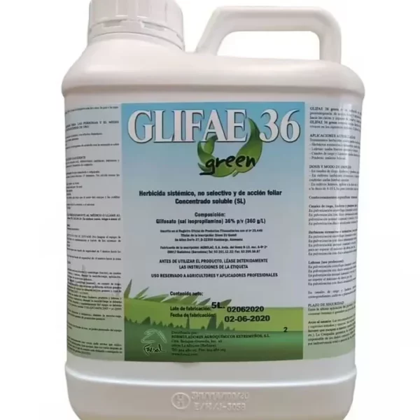 Desherbant GLIFAE 5L Herbicide Glyphosate Professionnel