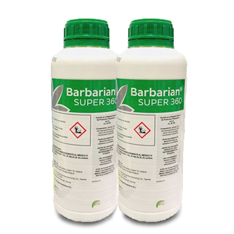 Herbicide 2x1L Barbarian Pour tous les jardins