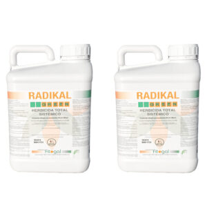 Herbicide Radikal Professionnel 2x5L tous jardins